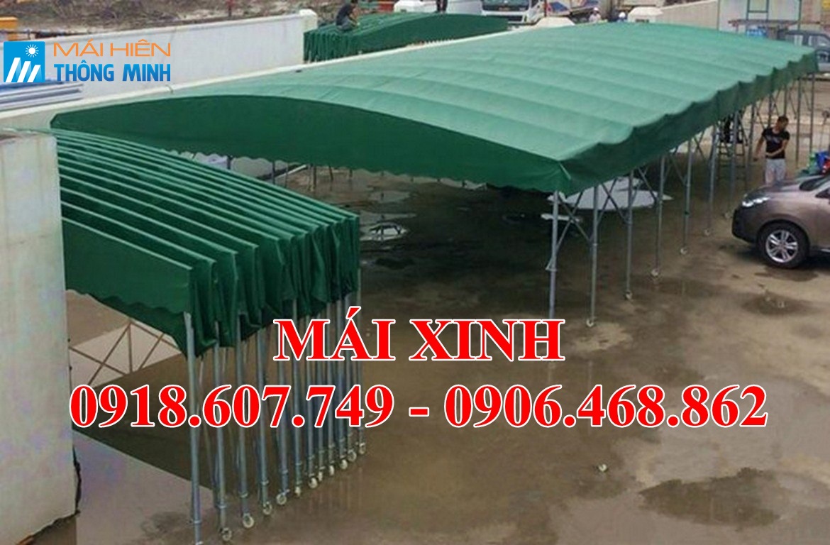 Vòm xếp di động - Mái che thế hệ mới cho cuộc sống hiện đại